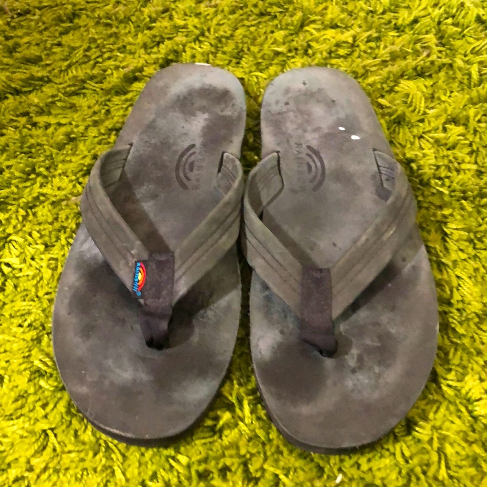 😎 Mens XXL 🌈 Rainbow sandals